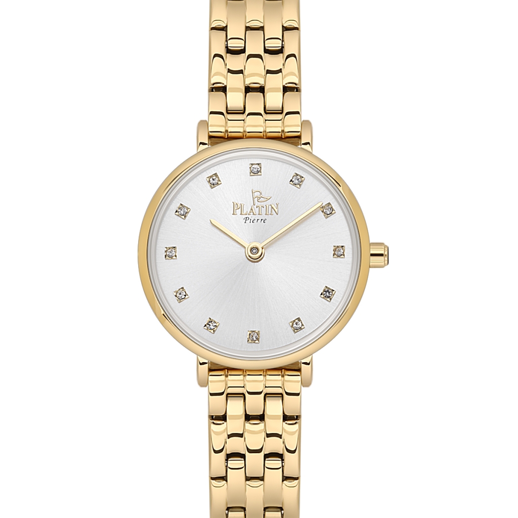 PLATİN PİERRE KADIN KOL SAATİ