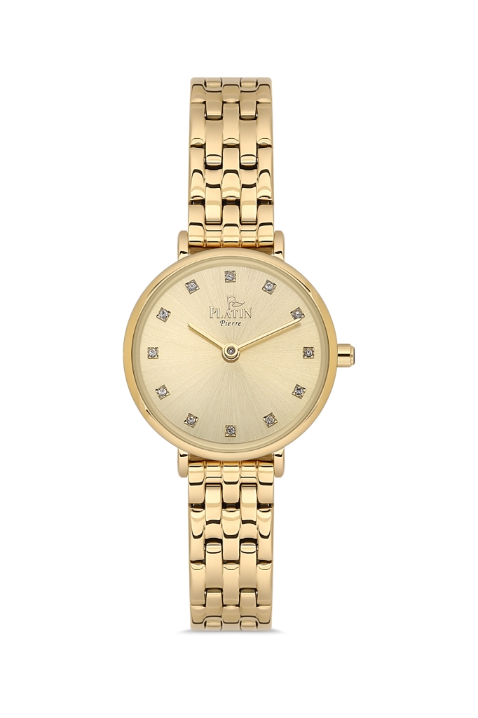 PLATİN PİERRE KADIN KOL SAATİ