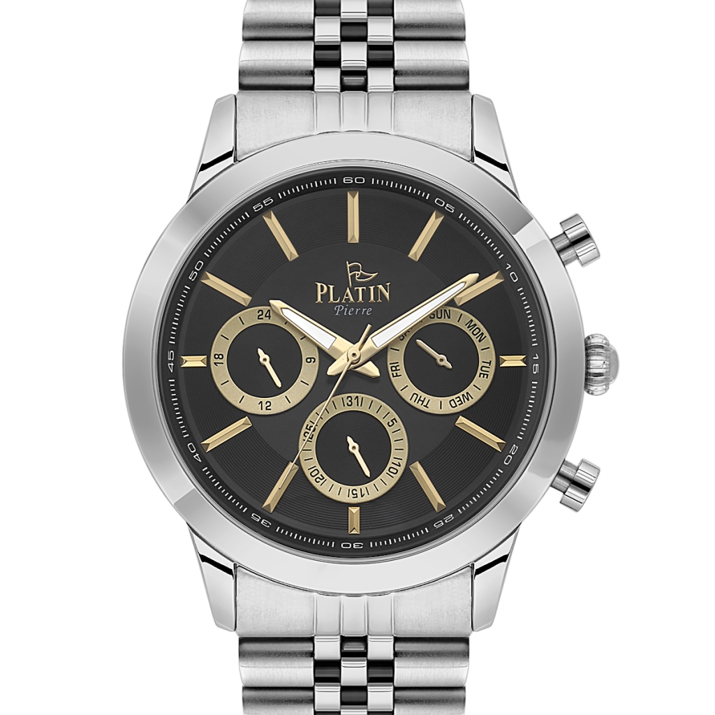 PLATİN PİERRE ERKEK KOL SAATİ