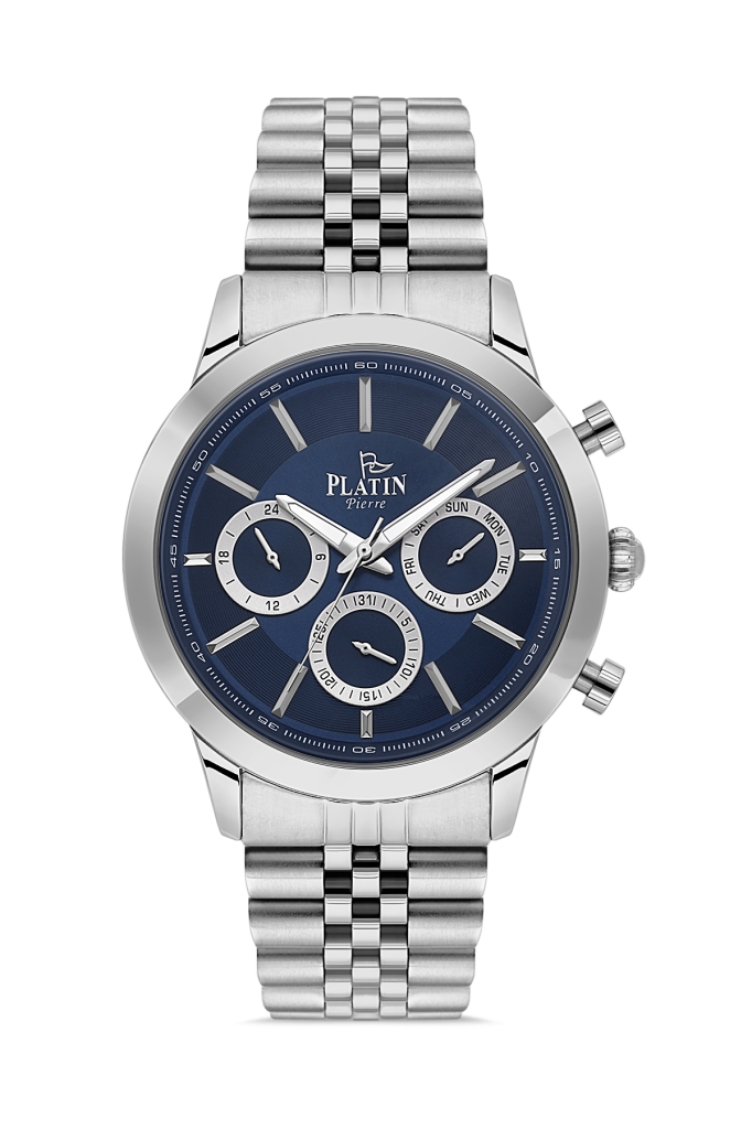 PLATİN PİERRE ERKEK KOL SAATİ