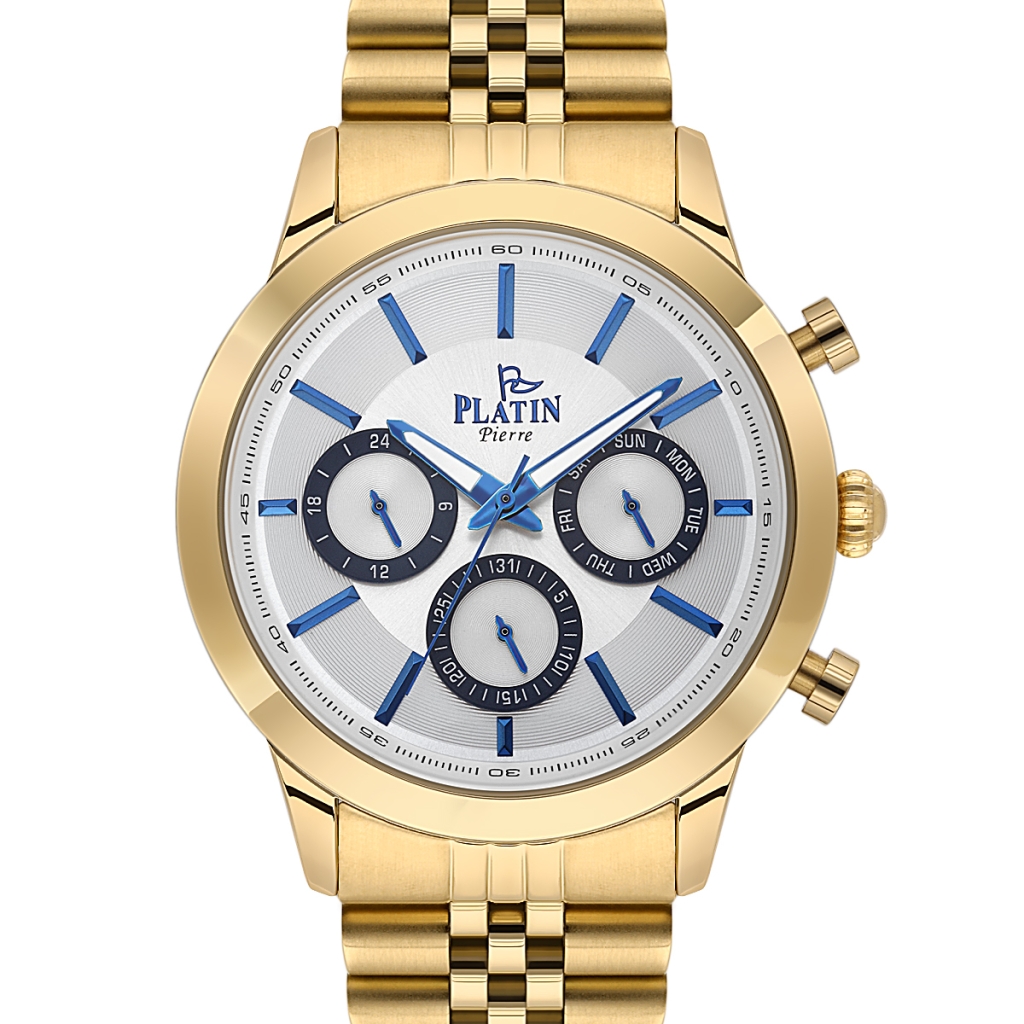 PLATİN PİERRE ERKEK KOL SAATİ