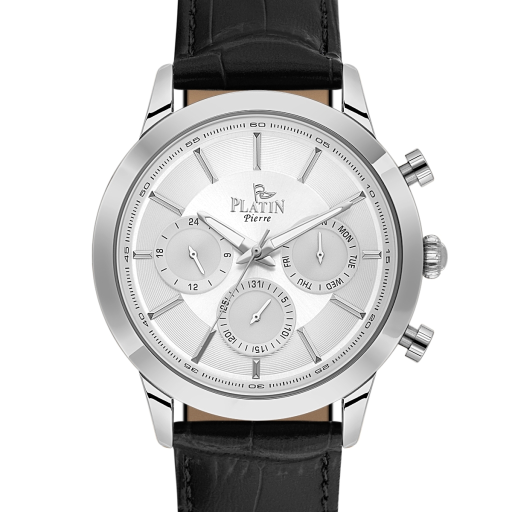 PLATİN PİERRE ERKEK KOL SAATİ
