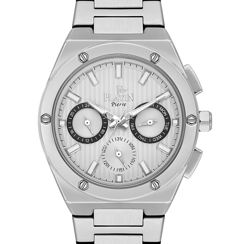 PLATİN PİERRE ERKEK KOL SAATİ
