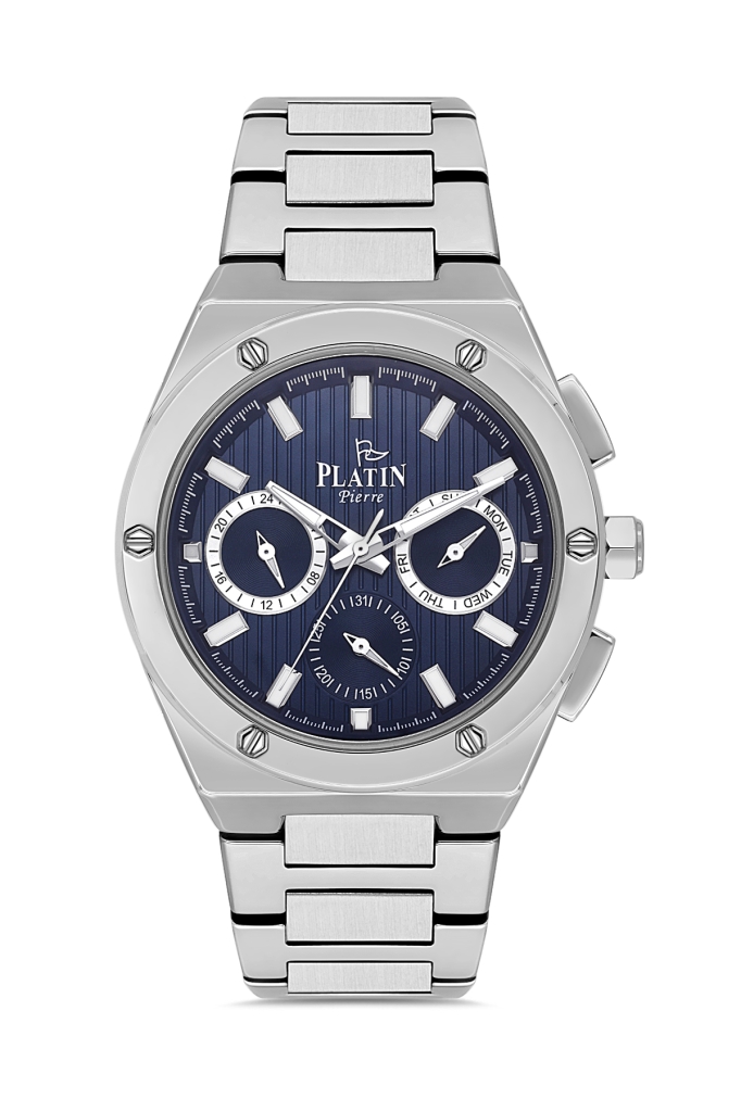 PLATİN PİERRE ERKEK KOL SAATİ