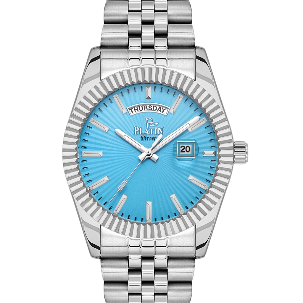 PLATİN PİERRE ERKEK KOL SAATİ
