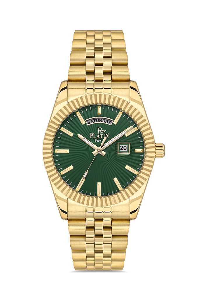 PLATİN PİERRE ERKEK KOL SAATİ
