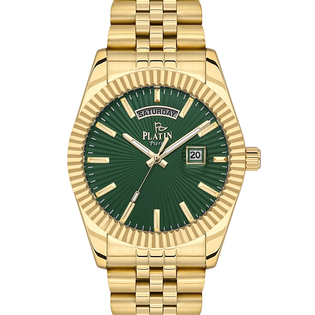 PLATİN PİERRE ERKEK KOL SAATİ