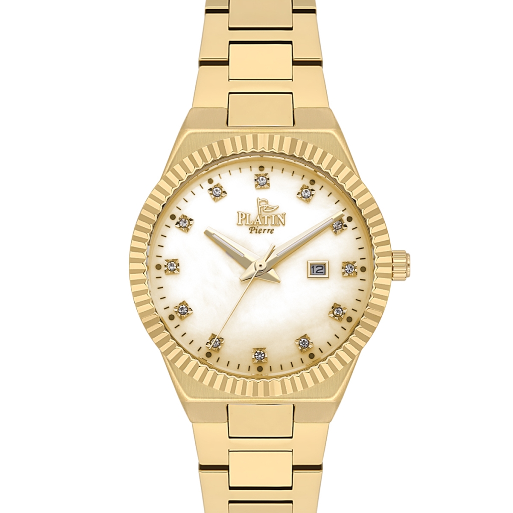 PLATİN PİERRE KADIN KOL SAATİ