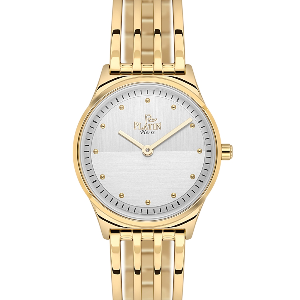 PLATİN PİERRE KADIN KOL SAATİ