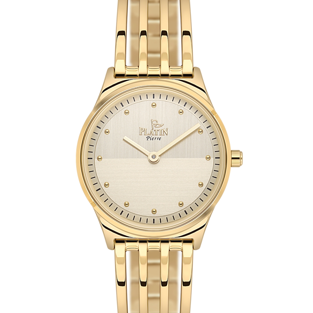 PLATİN PİERRE KADIN KOL SAATİ