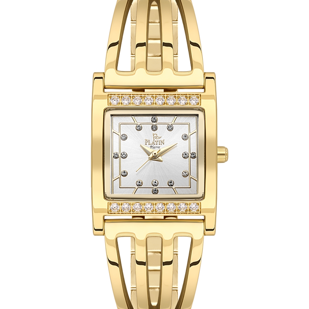 PLATİN PİERRE KADIN KOL SAATİ