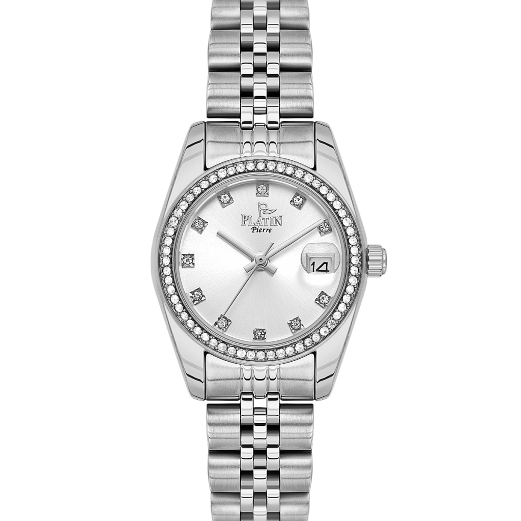PLATİN PİERRE KADIN KOL SAATİ