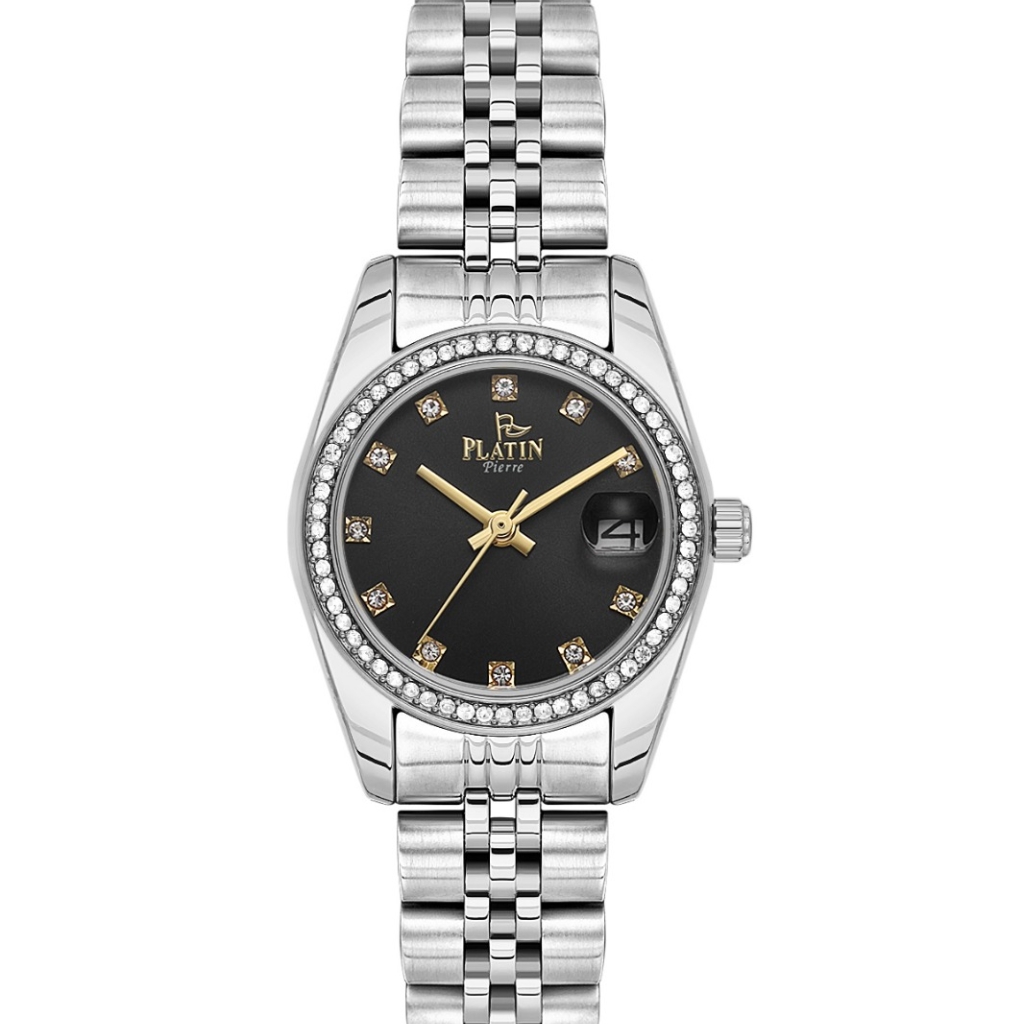 PLATİN PİERRE KADIN KOL SAATİ