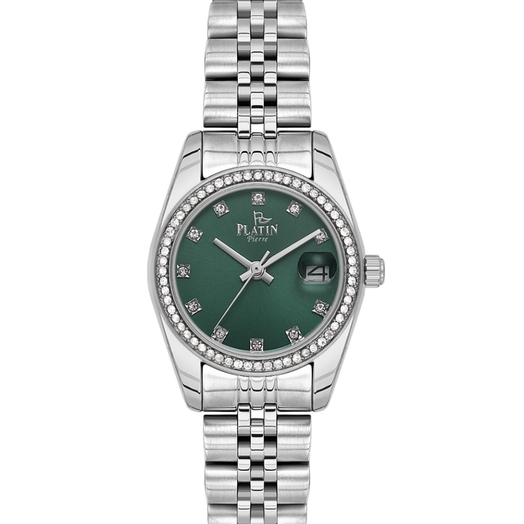 PLATİN PİERRE KADIN KOL SAATİ