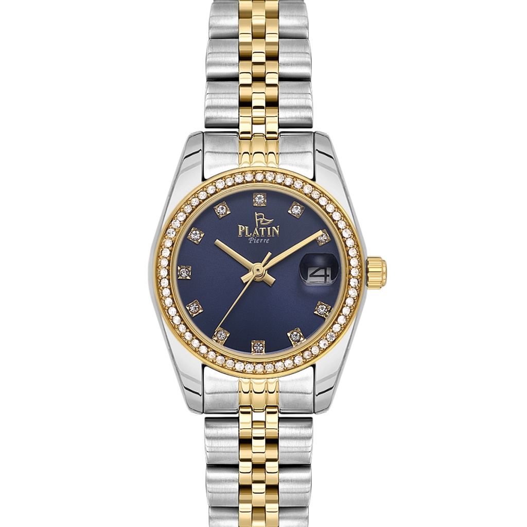 PLATİN PİERRE KADIN KOL SAATİ