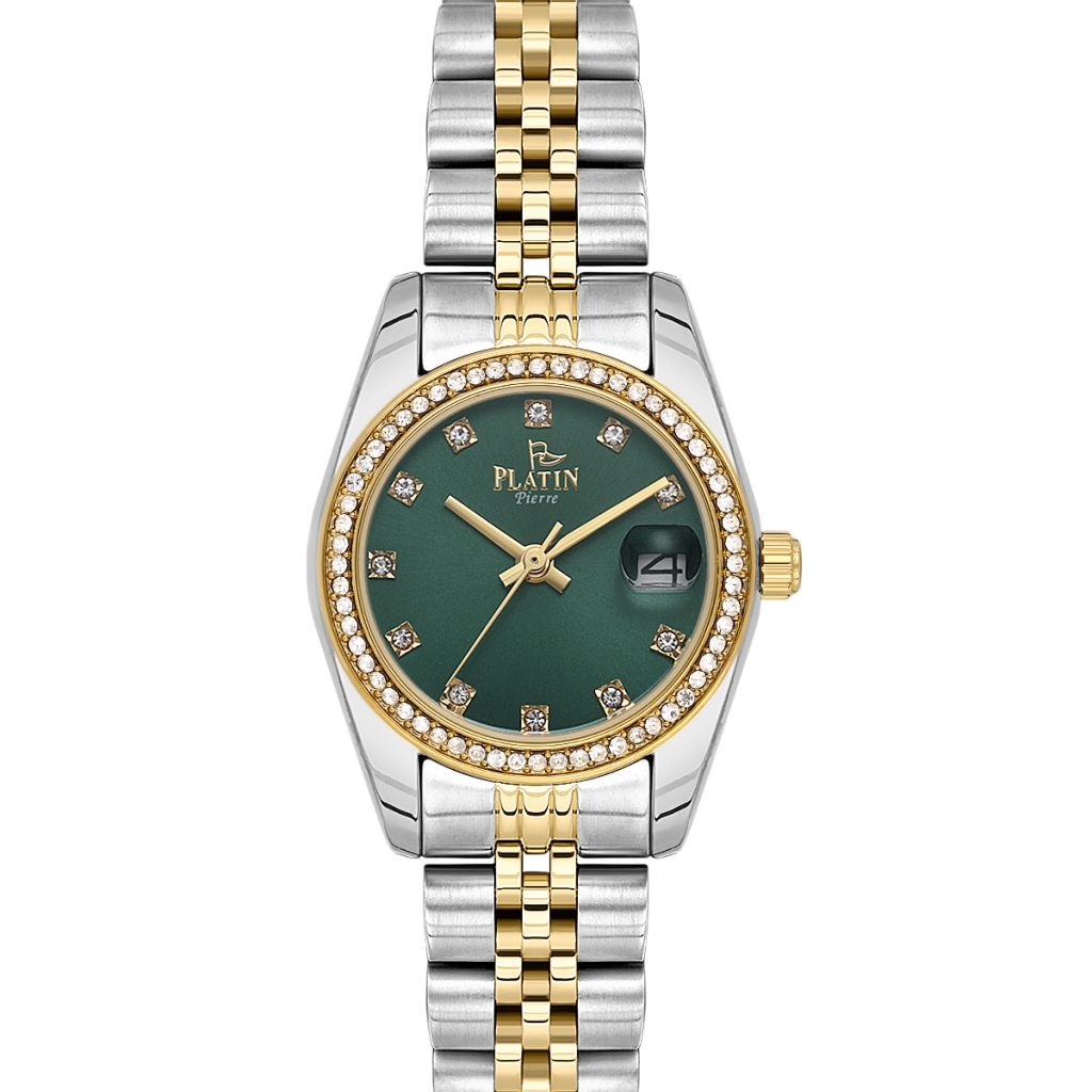 PLATİN PİERRE KADIN KOL SAATİ