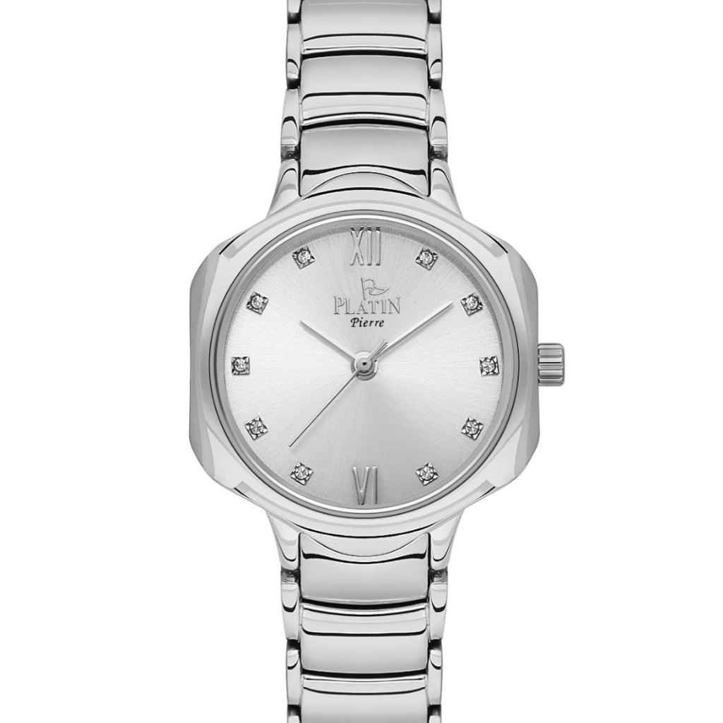 PLATİN PİERRE KADIN KOL SAATİ