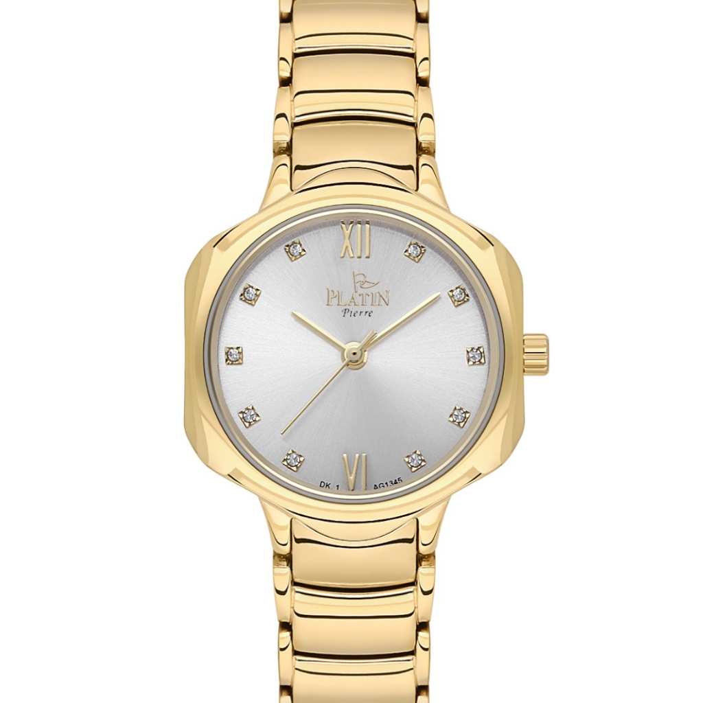 PLATİN PİERRE KADIN KOL SAATİ