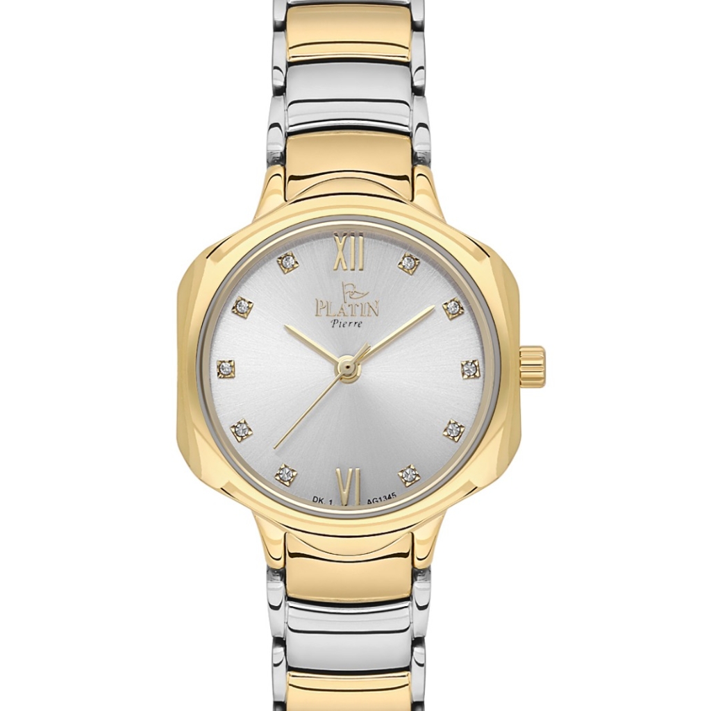 PLATİN PİERRE KADIN KOL SAATİ