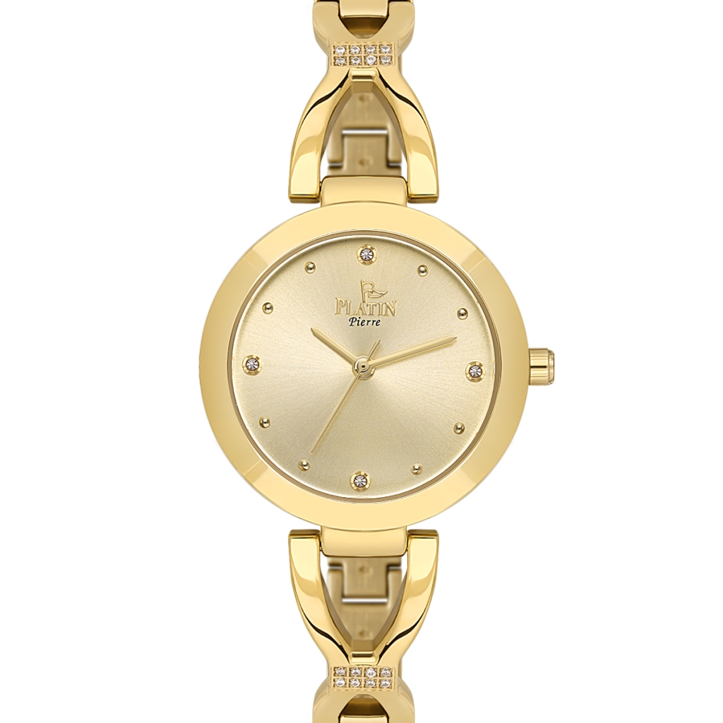 PLATİN PİERRE KADIN KOL SAATİ
