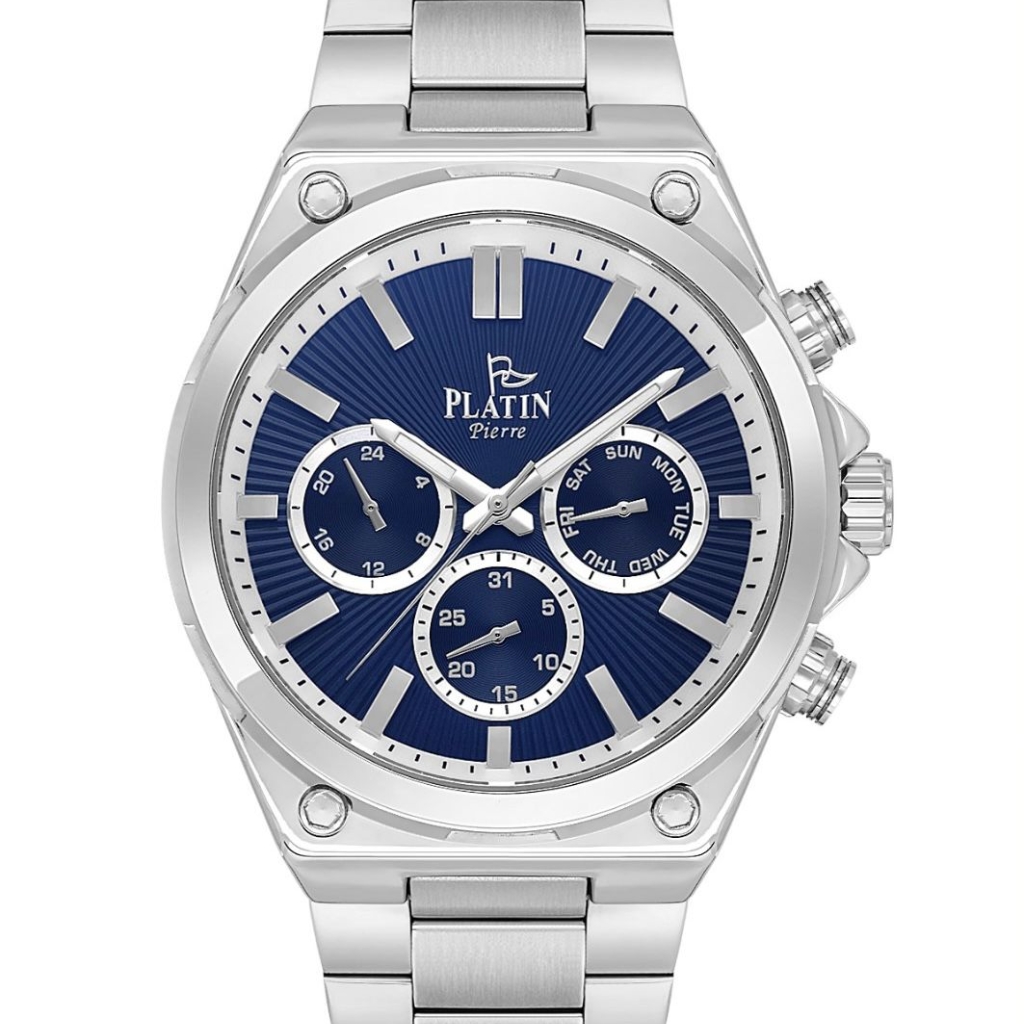 PLATİN PİERRE ERKEK KOL SAATİ