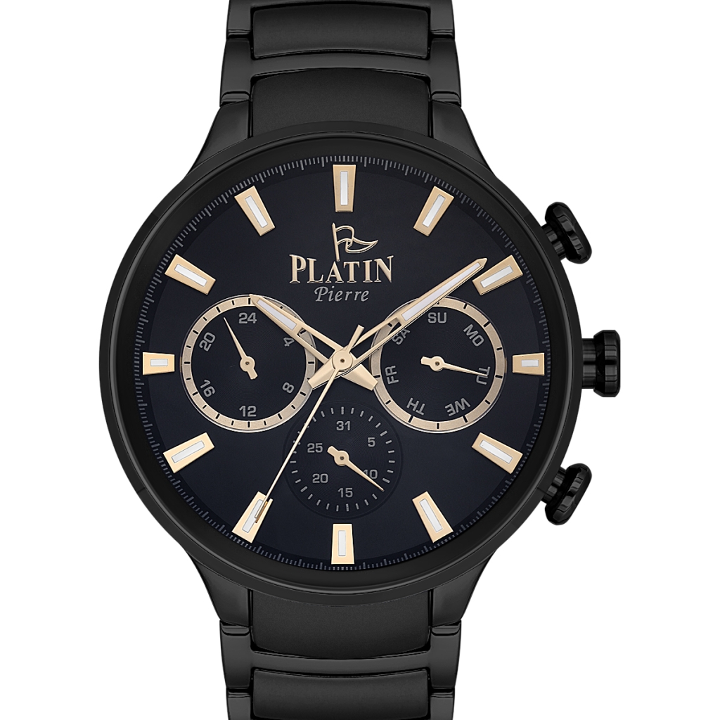 PLATİN PİERRE ERKEK KOL SAATİ