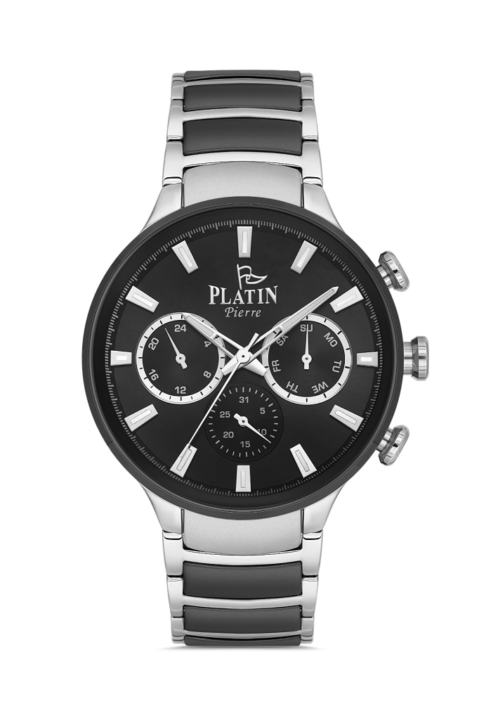PLATİN PİERRE ERKEK KOL SAATİ