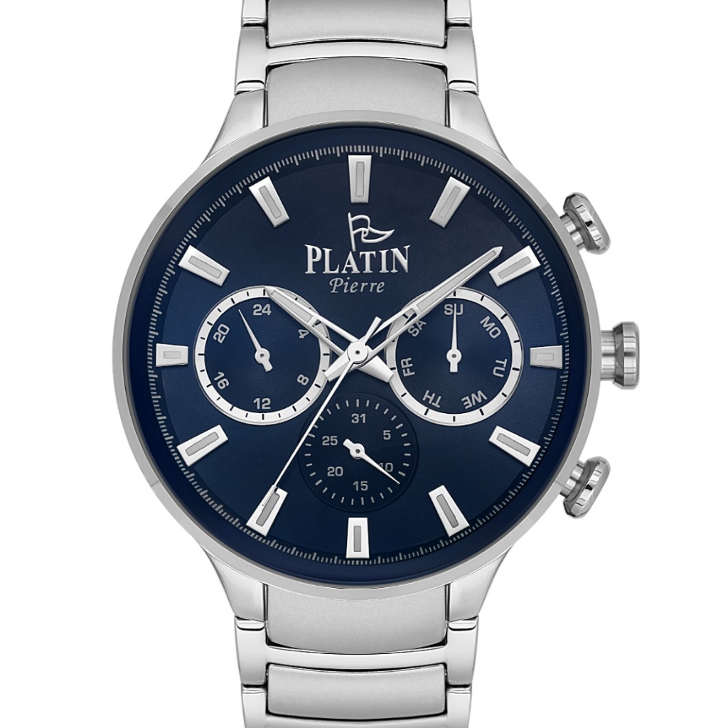PLATİN PİERRE ERKEK KOL SAATİ