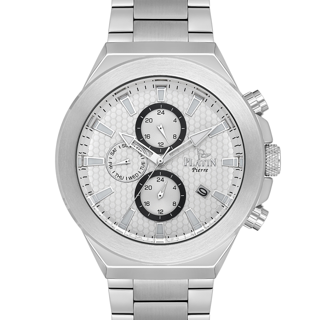 PLATİN PİERRE ERKEK KOL SAATİ