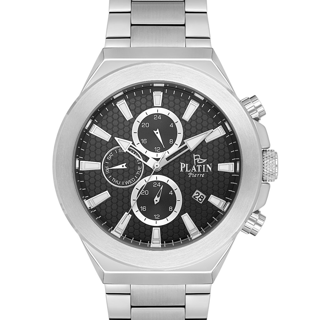 PLATİN PİERRE ERKEK KOL SAATİ