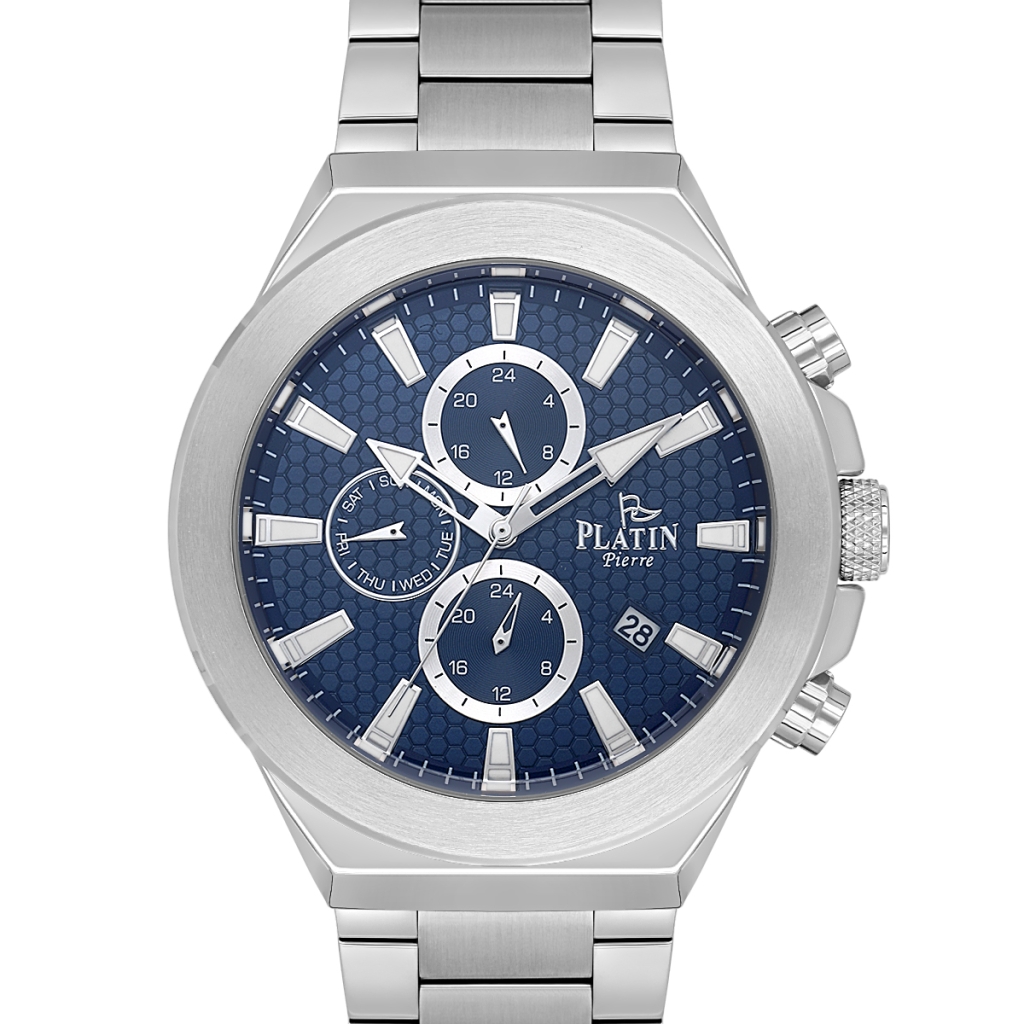 PLATİN PİERRE ERKEK KOL SAATİ