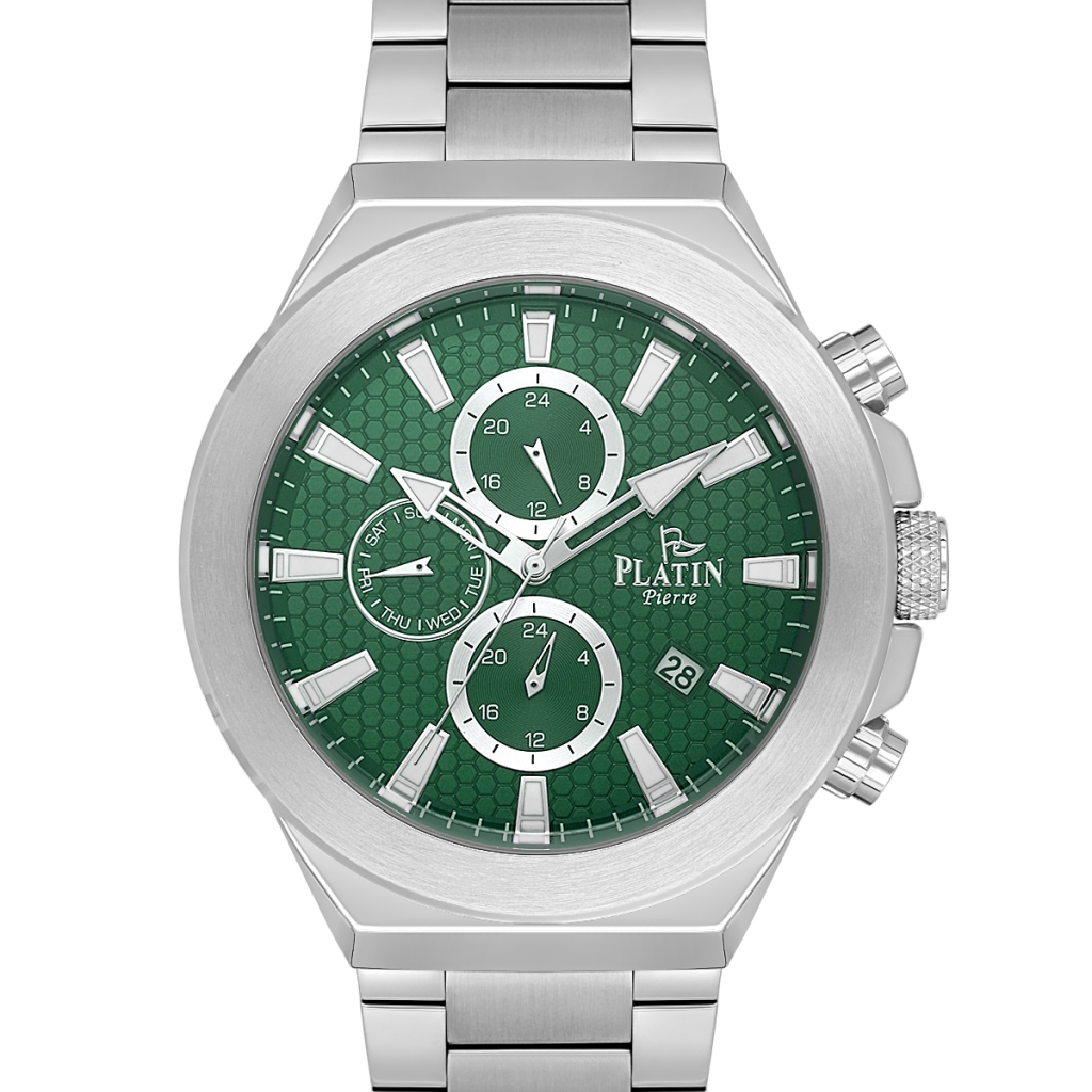 PLATİN PİERRE ERKEK KOL SAATİ