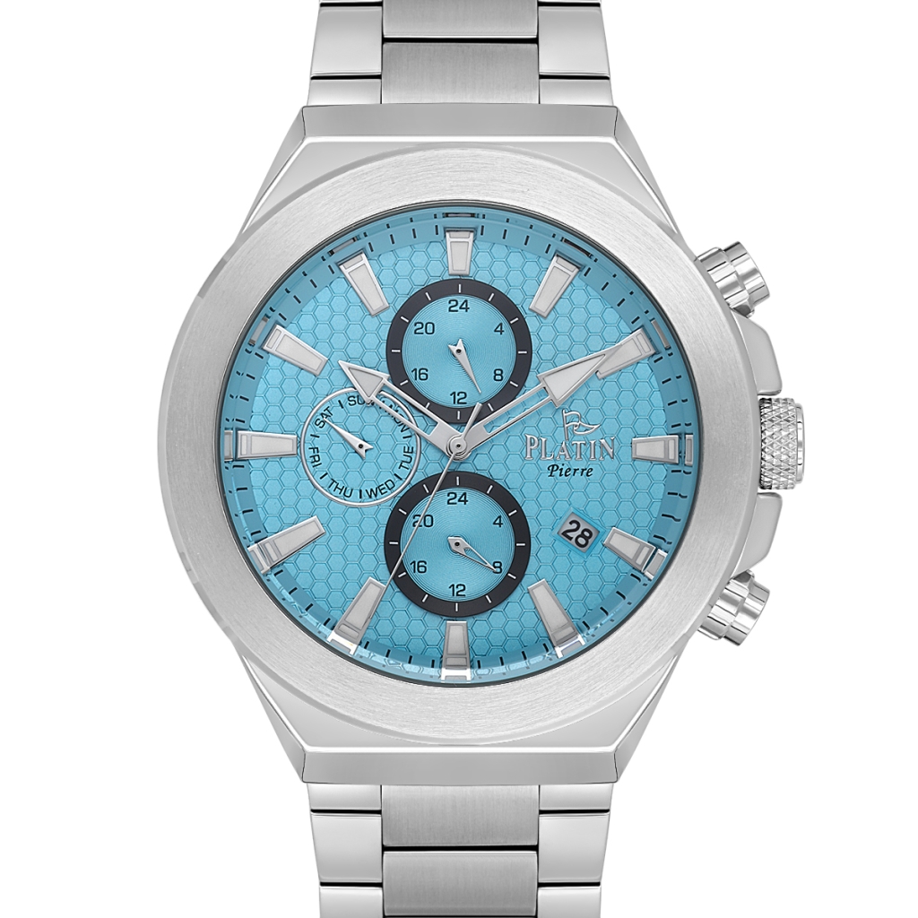 PLATİN PİERRE ERKEK KOL SAATİ
