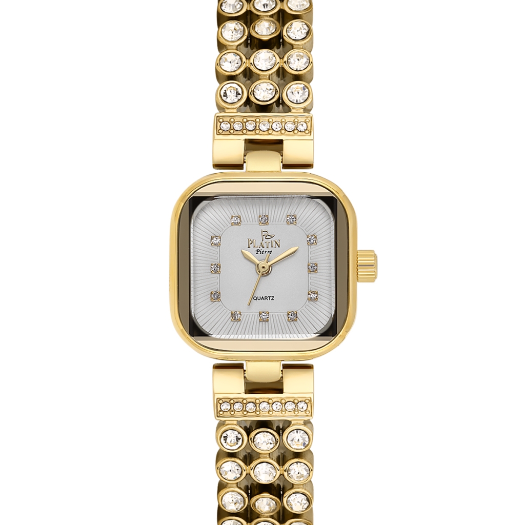 PLATİN PİERRE KADIN KOL SAATİ