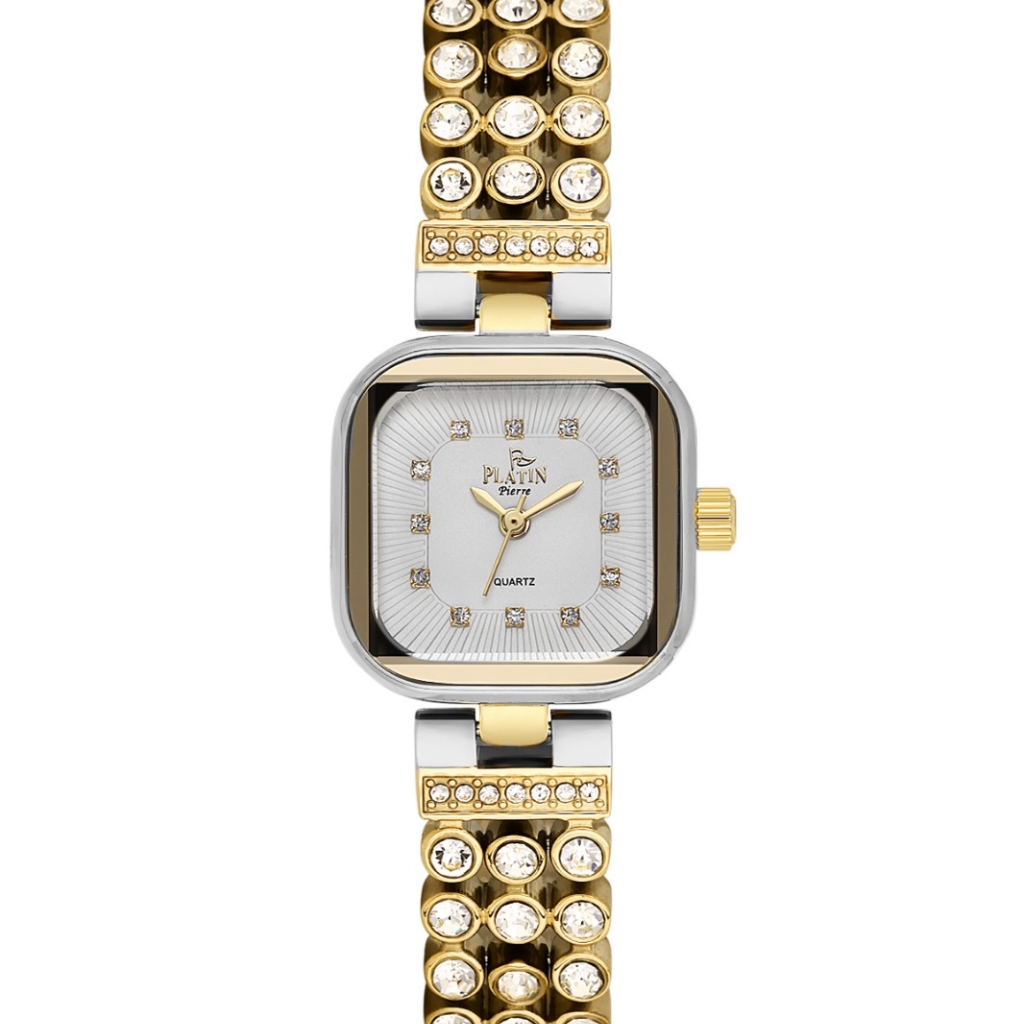 PLATİN PİERRE KADIN KOL SAATİ