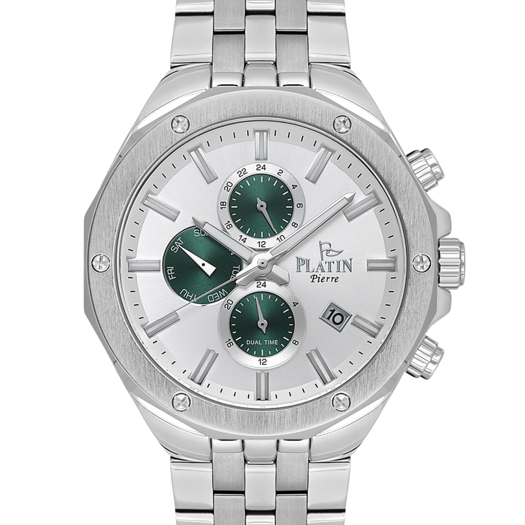 PLATİN PİERRE ERKEK KOL SAATİ