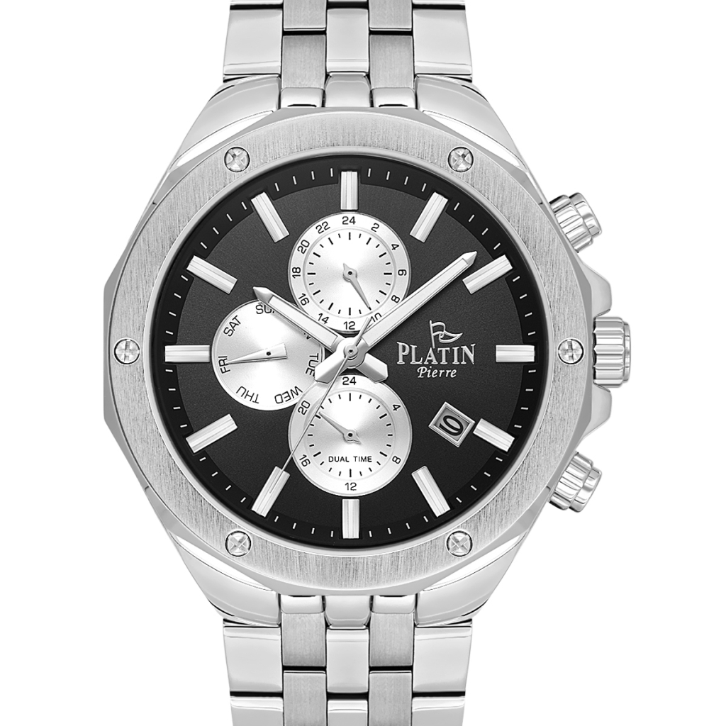 PLATİN PİERRE ERKEK KOL SAATİ