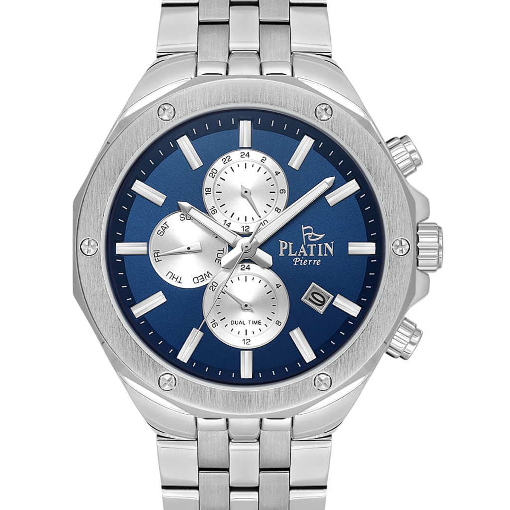 PLATİN PİERRE ERKEK KOL SAATİ