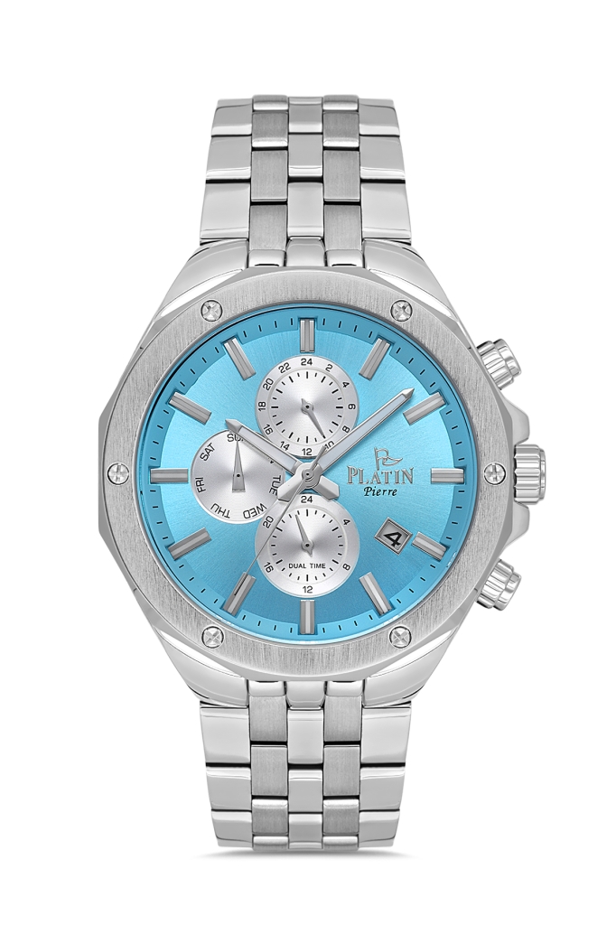 PLATİN PİERRE ERKEK KOL SAATİ