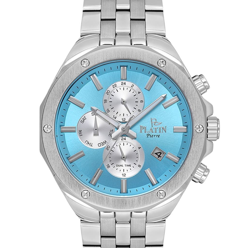 PLATİN PİERRE ERKEK KOL SAATİ