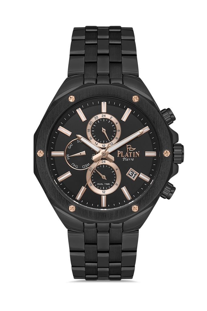 PLATİN PİERRE ERKEK KOL SAATİ