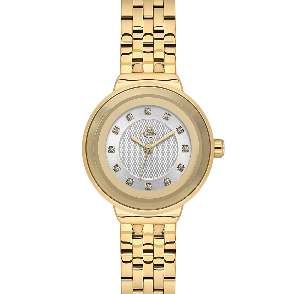 PLATİN PİERRE KADIN KOL SAATİ