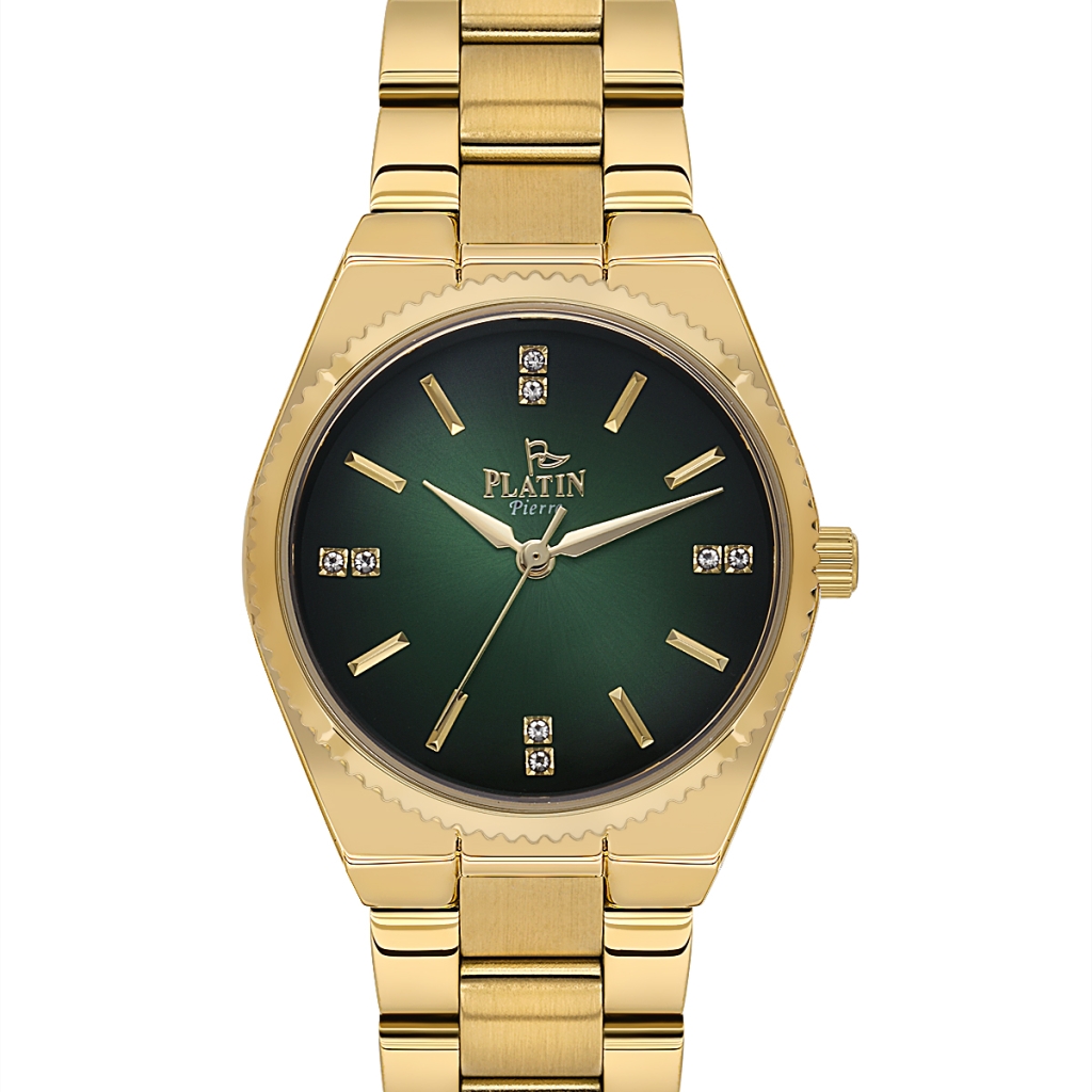 PLATİN PİERRE KADIN KOL SAATİ