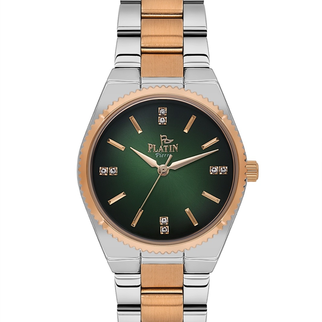 PLATİN PİERRE KADIN KOL SAATİ