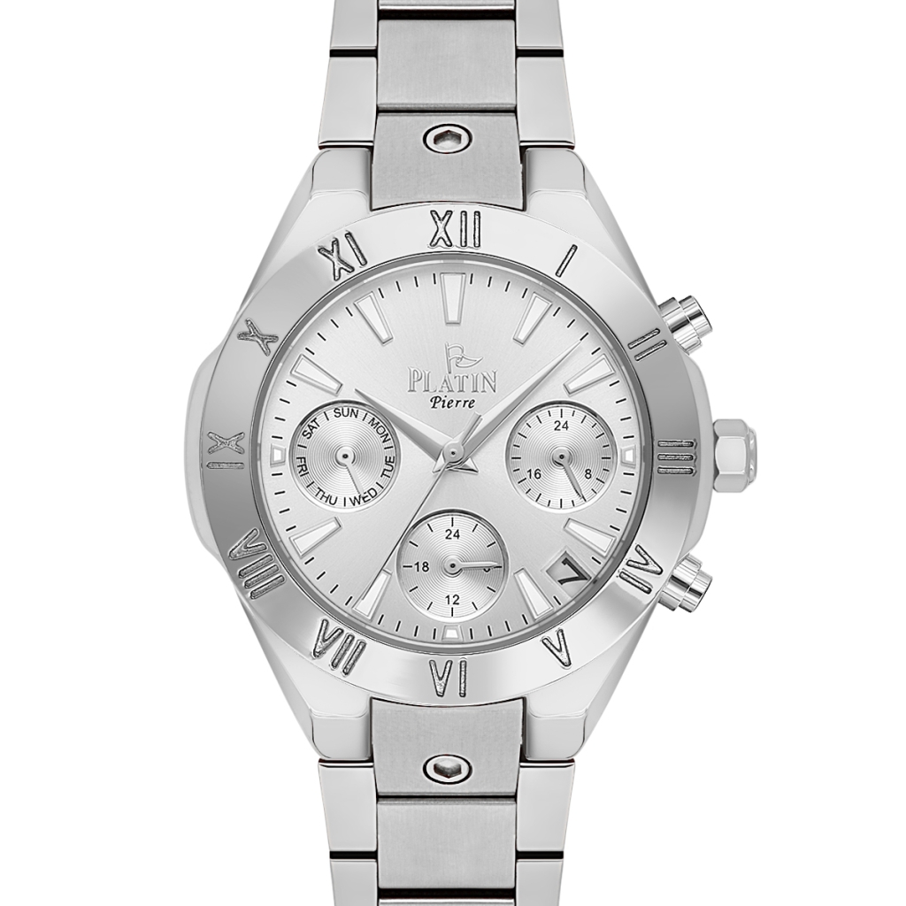 PLATİN PİERRE KADIN KOL SAATİ