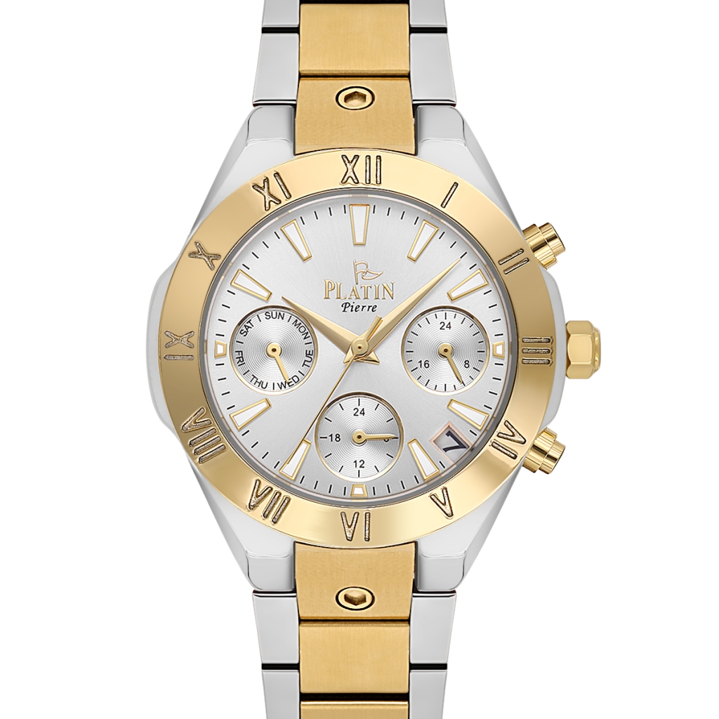 PLATİN PİERRE KADIN KOL SAATİ