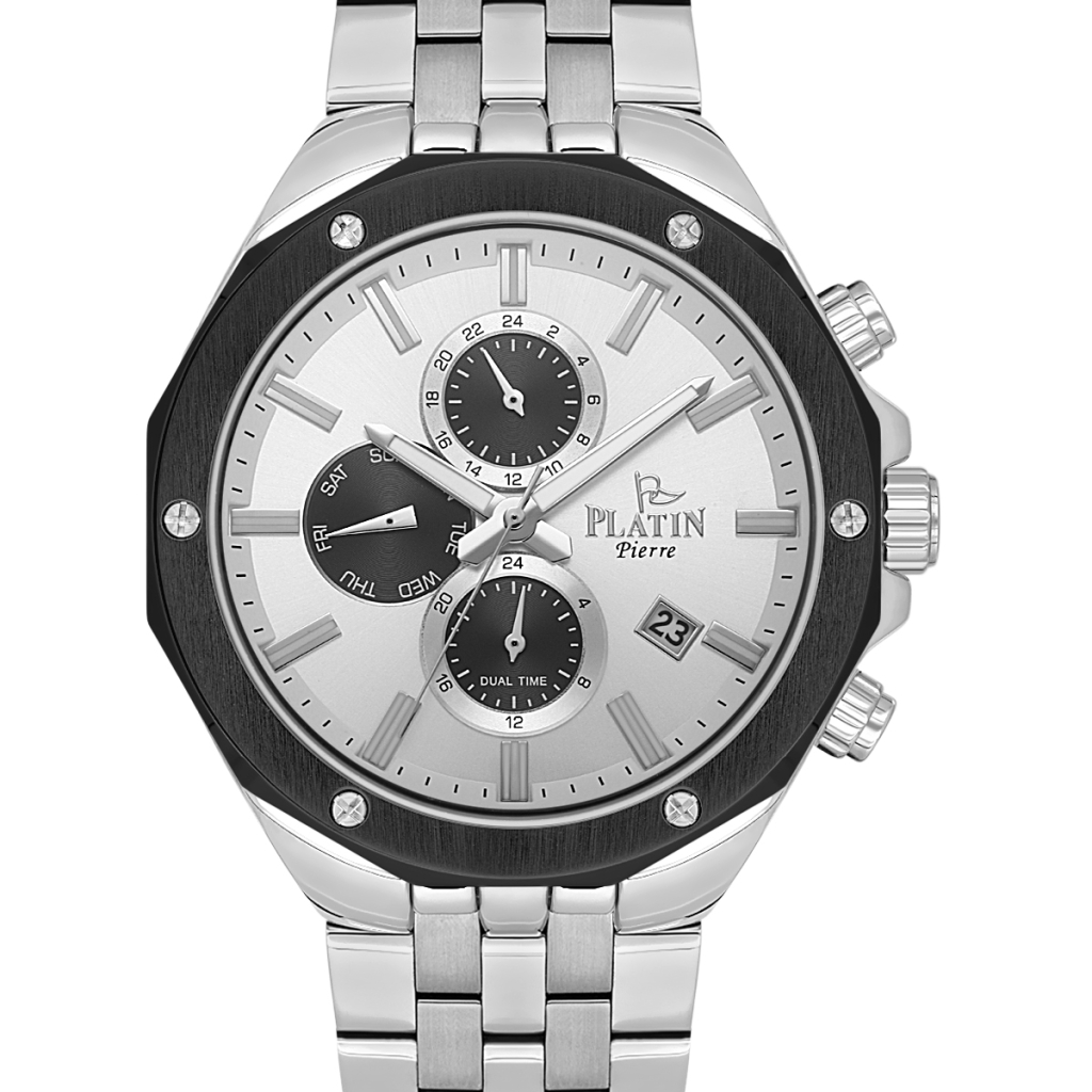 PLATİN PİERRE ERKEK KOL SAATİ