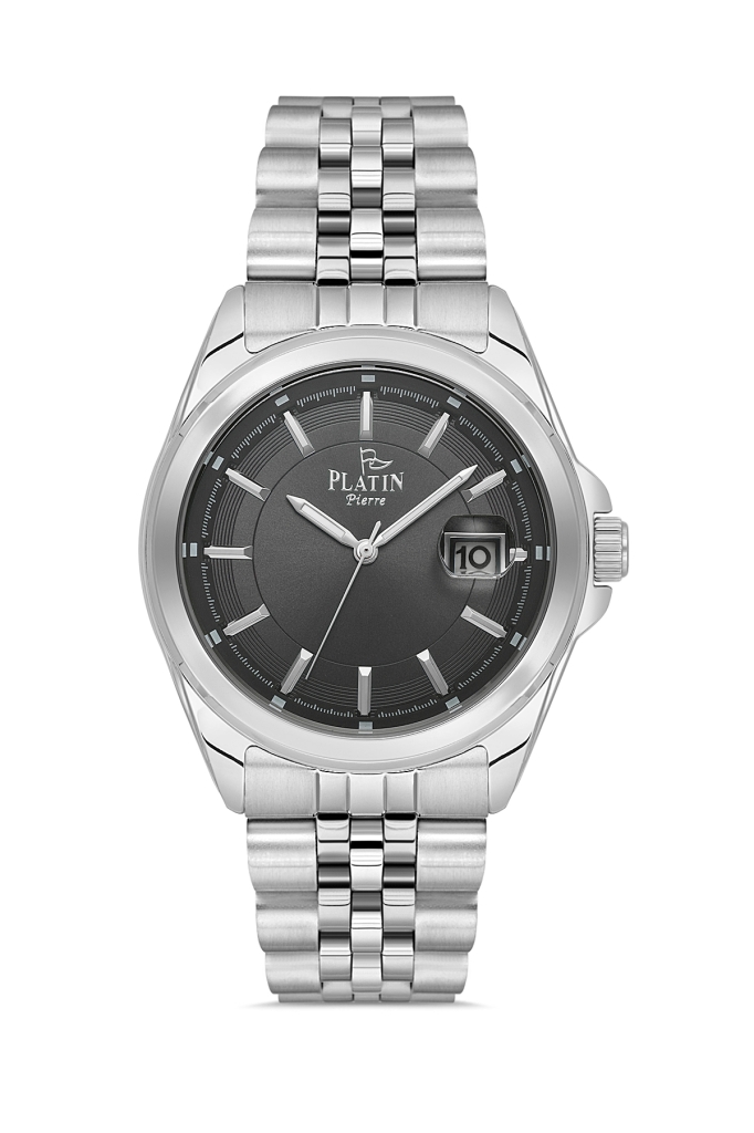 PLATİN PİERRE ERKEK KOL SAATİ