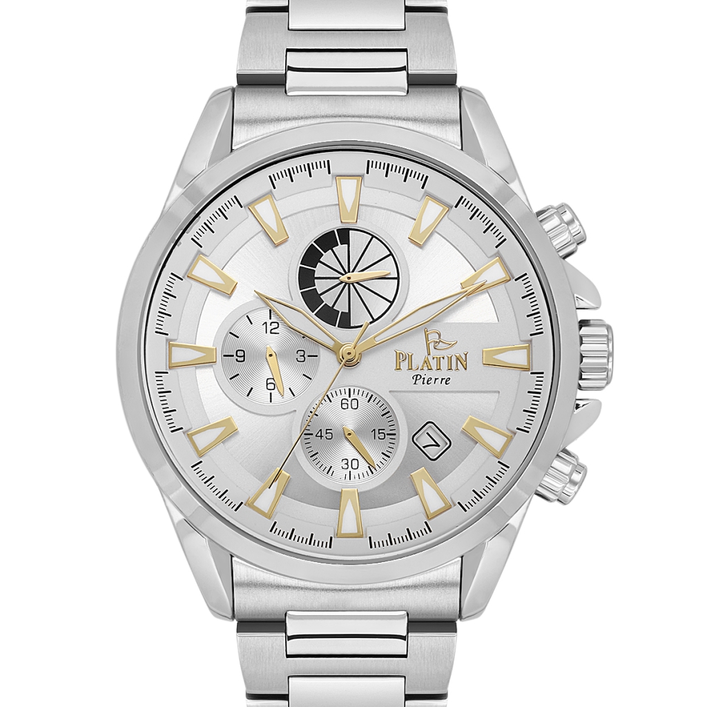 PLATİN PİERRE ERKEK KOL SAATİ