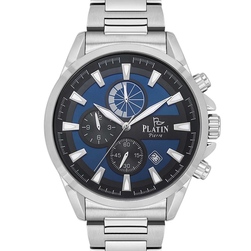 PLATİN PİERRE ERKEK KOL SAATİ